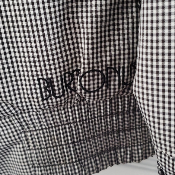 Burton ski jacket women's small- b&w checkered - Picture 3 of 9
